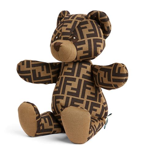 fendi teddybär xxl|AUTHENTIC FENDI Teddy New FF Emblem FY0178 AIU2 .